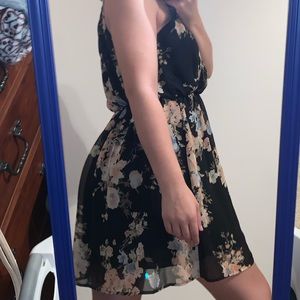 Dress with flowers
